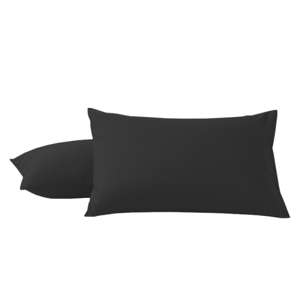 Black Pillowcase 51*66cm Set of 2 Pillowcases 51*66cm Square in B