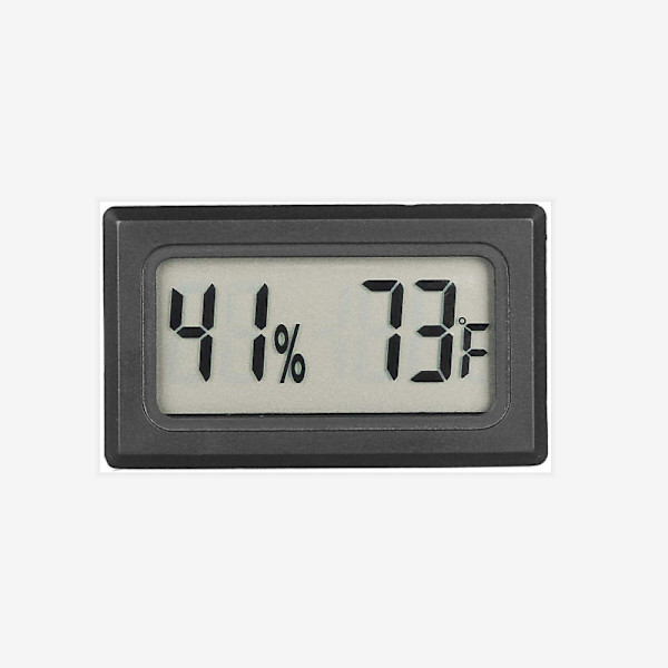 Mini hygrometer hygrometer termometer LCD digital indendørs tempe