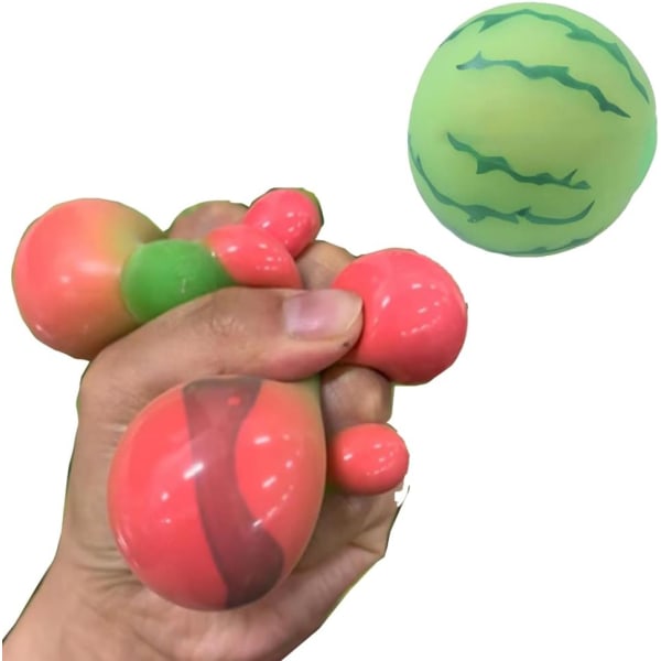 Color Changing Watermelon Toy, Stress Relief and Squeeze Stress T