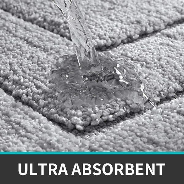 Skridsikker bademåtte vandabsorberende mikrofiber blød bademåtte,Mach
