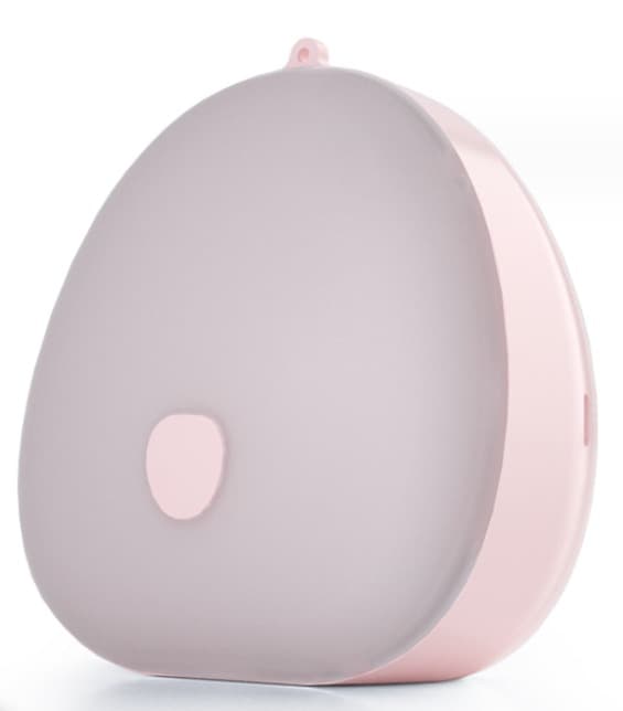 (rosa) Nattelys, LED ammelykt, USB-dimbar ammelys