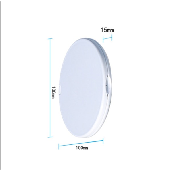 2 stk Forstørrelses Kompakt Pung Spejl med 10x Forstørrelse - Dou
