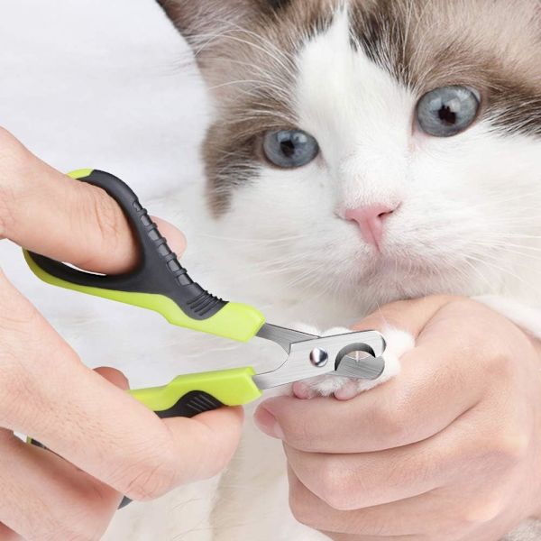 Professionella nagelklippare för husdjur, klosax för katt, unik 25-graders