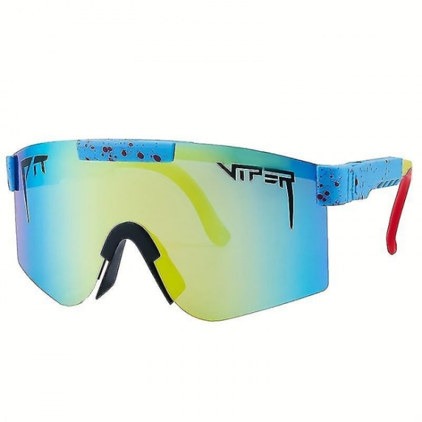 C16 Kids Polarized Cykelsolglasögon, UV400 Skydd Justerbar