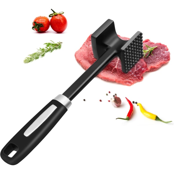 2 stk kjøttmørner, dobbeltsidig non-stick kotelettmørner,