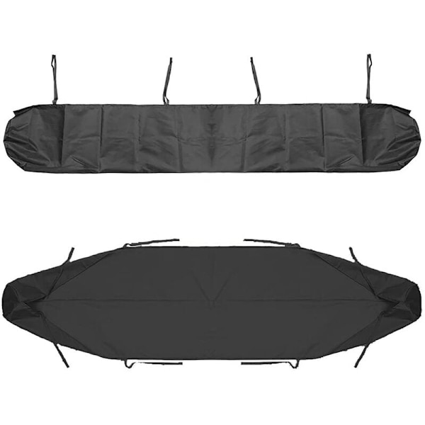 1 stk. sort (300 cm) markisebeskyttelsestaske, 4 m terrassemarkise støv