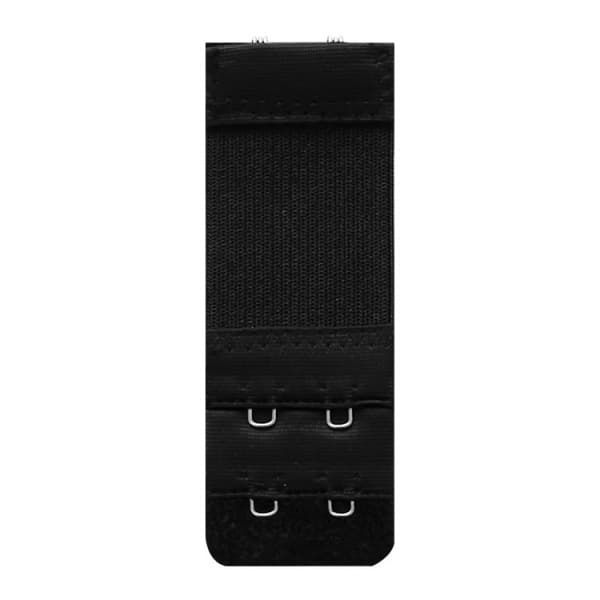 3-pack BH-förlängare Dubbla krokar Vit/Svart/Beige