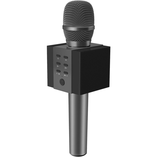 Trådlös Bluetooth Karaoke Mikrofon, Högre Volym 10W Effekt, M