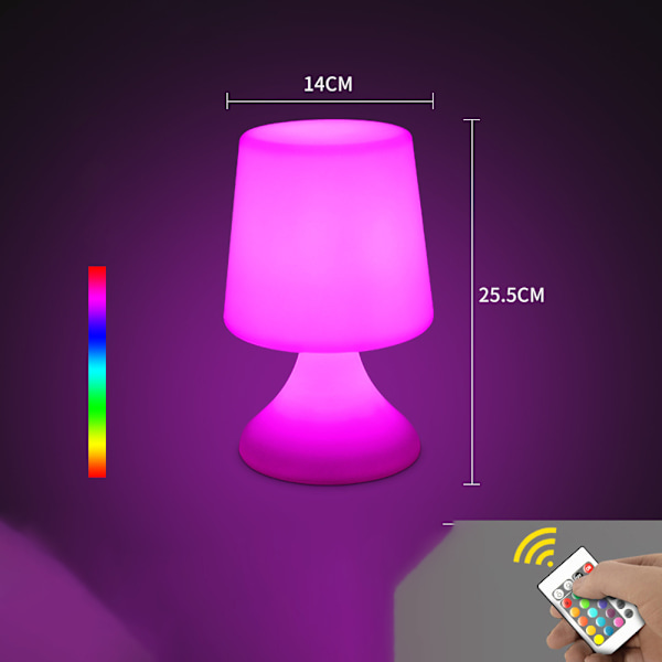 Bordslampa Bluetooth Musikhögtalare LED Sänglampa Atmosfär Ta