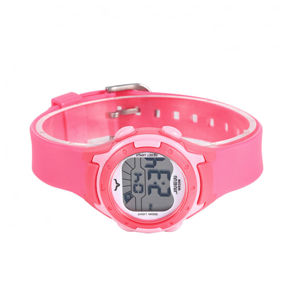 2 kpl Pink Simple Electronic Watch - Toiminnallinen urheiluelektroninen W