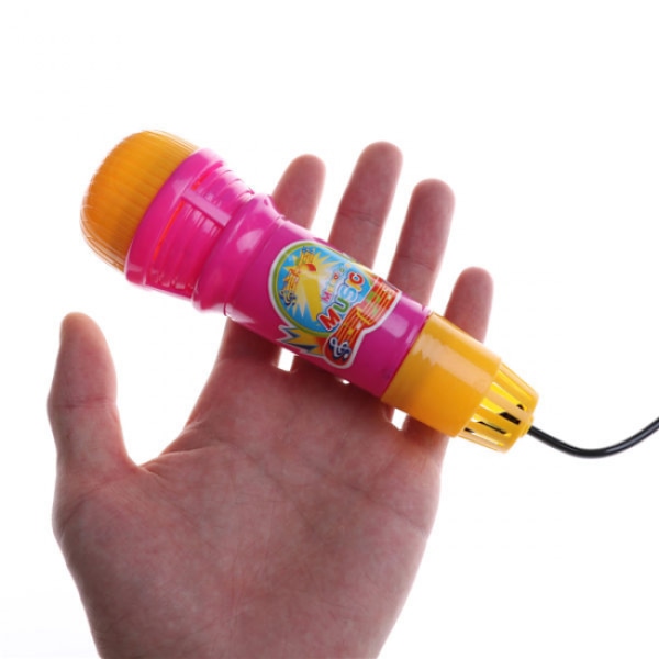 2-pack Echo Mikrofon Mikrofon Röstförändrare Leksak Present Födelsedag