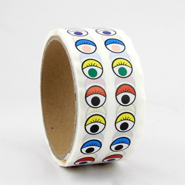 1000 bitar Eye Stickers Stora Googly Eyes självhäftande klistermärken
