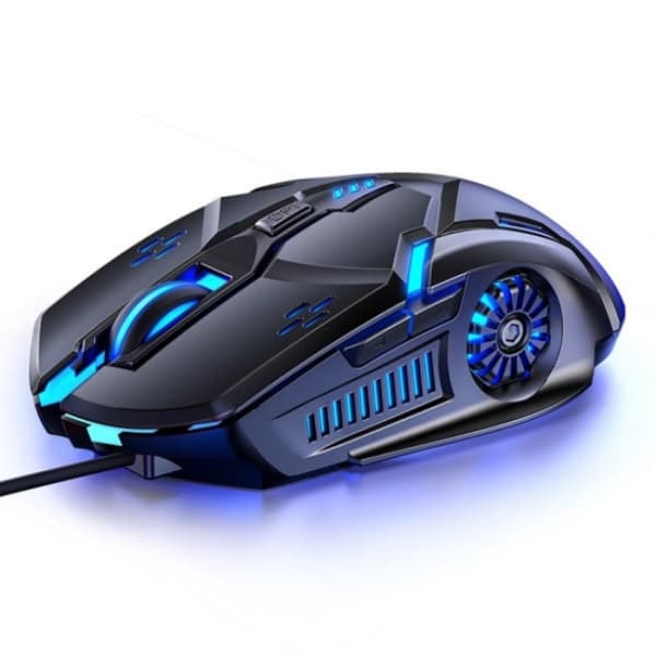 Gamingmus med LED / Datamus - G5 Svart