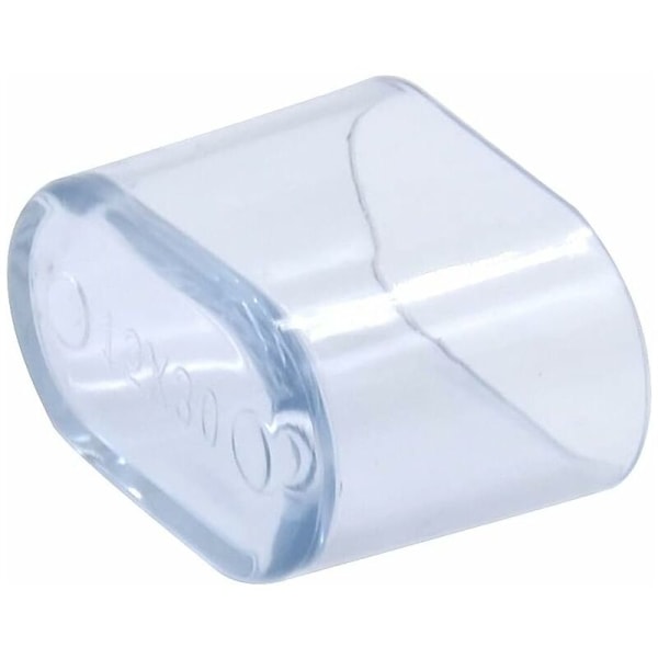 15 x 30 mm (1,5 x 3,0 cm) 20-pack transparenta ovala stolskyddsunderlägg mjuka
