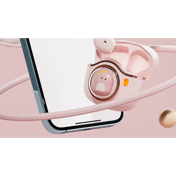 Rosa HiFi Stereo-hodetelefoner, gave til barn