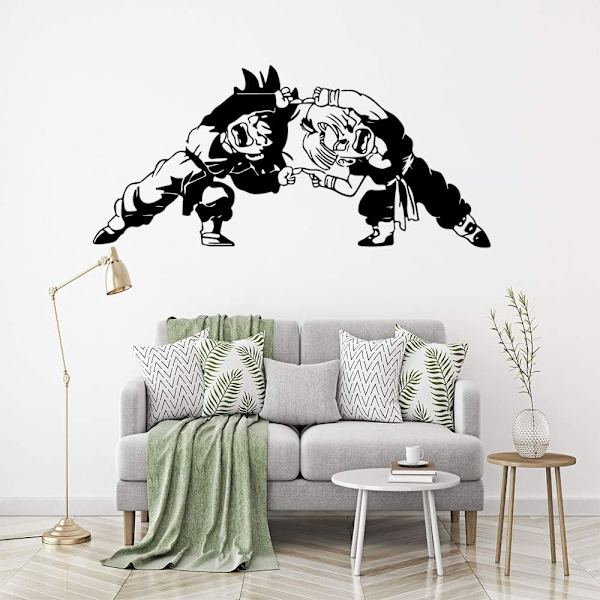 Dragon Ball Z (Dbz) seinäkoristeet - Goku Nimbus Kid vinyyli tarra
