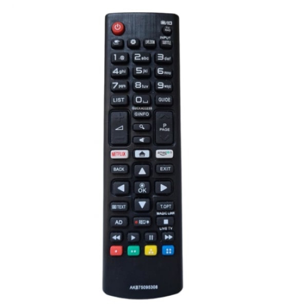 LG TV fjärrkontroll AKB75095308 svart