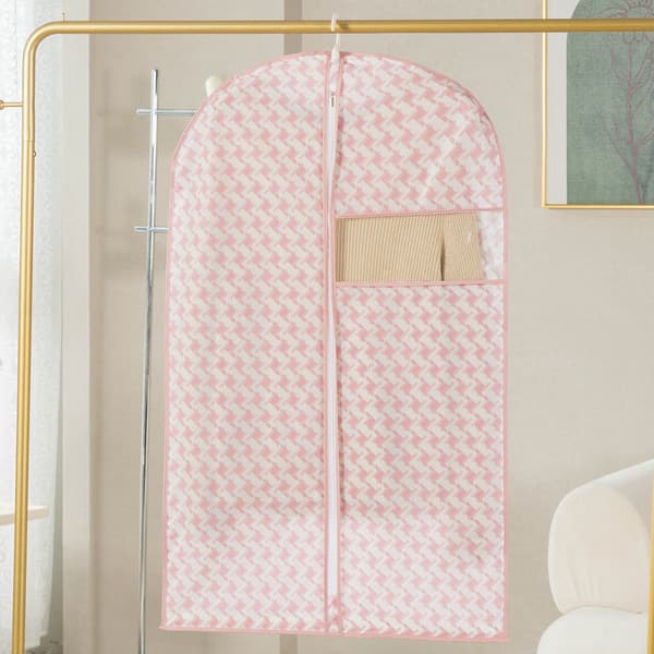 3-pack rosa klädskydd (3L 60x120cm) för långtidsförvaring av Ja