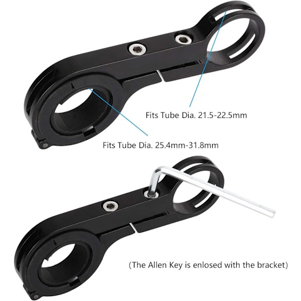 Cykelstyre Förlängare Aluminiumlegering Cykelstyre Förlängare