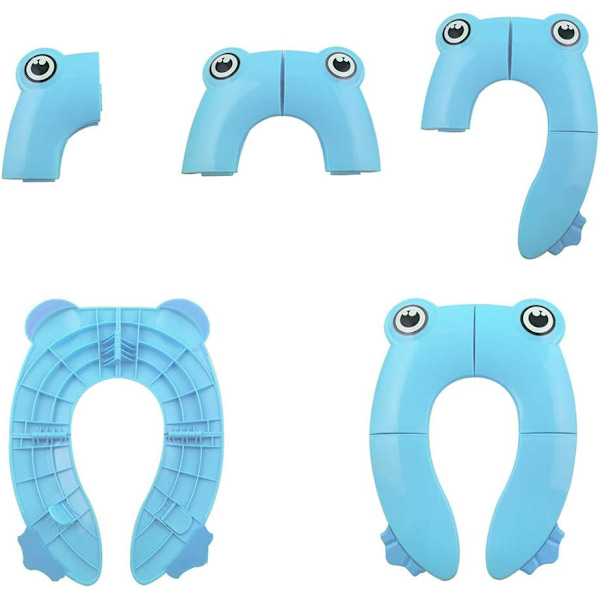 Børnefoldbar rejsetoiletreduktion bærbar babytoiletsæde Com
