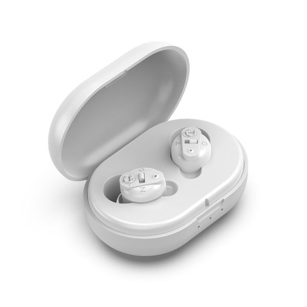 Hörapparat hörlurar äldre döva hörselgång laddningsbar hörsel c497 | Fyndiq