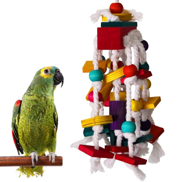 Papukaija lelu 35 cm