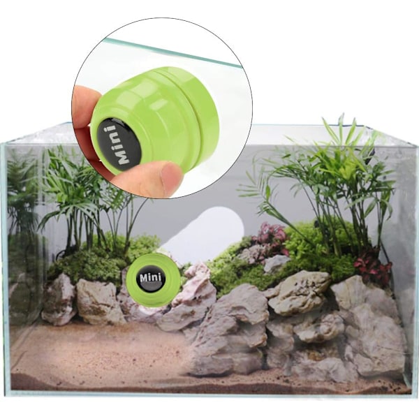 Akvarie Rengøringsfisk Akvarium Glasrenser Mini Bærbar Holdbar Pl