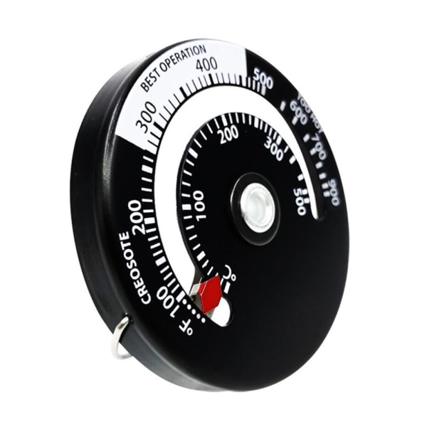 Magnetisk termometer til brændeovn pejs blæsertermometer