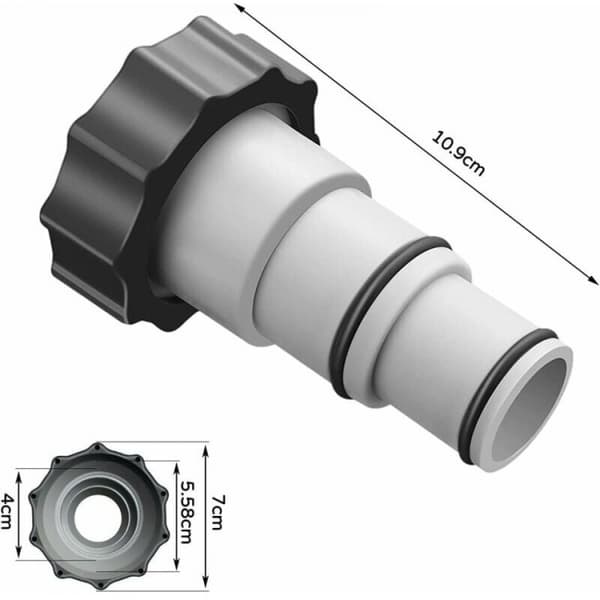 Slangadapter för poolpump, slanganslutningsdiameter 32/