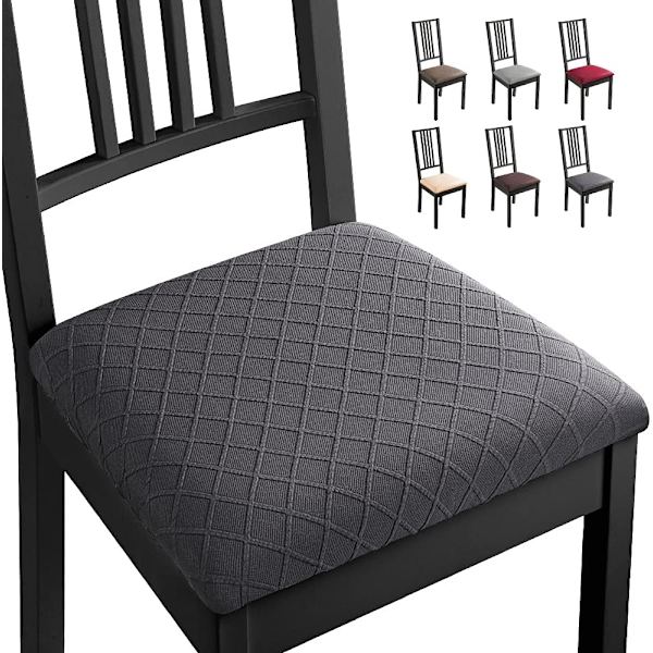 Stoltrekk 6 stk Stolputetrekk Spisesal Stolovertrekk