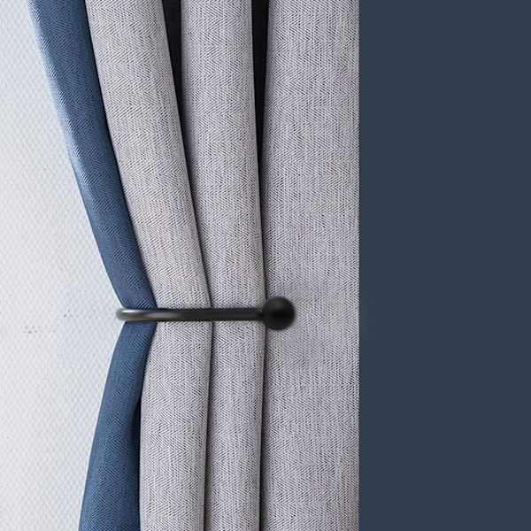 2 stk., sorte 16 cm gardinstang dekorative gardinkroge, gardin
