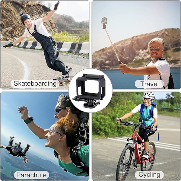 Rammebeskyttelse kompatibel med GoPro Hero7/(2018)/6/5 E