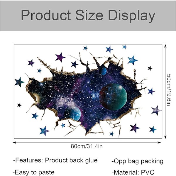 3D Galaxy Blue Cosmic Milky Way -seinätarrat, simulaatiohalkeama H