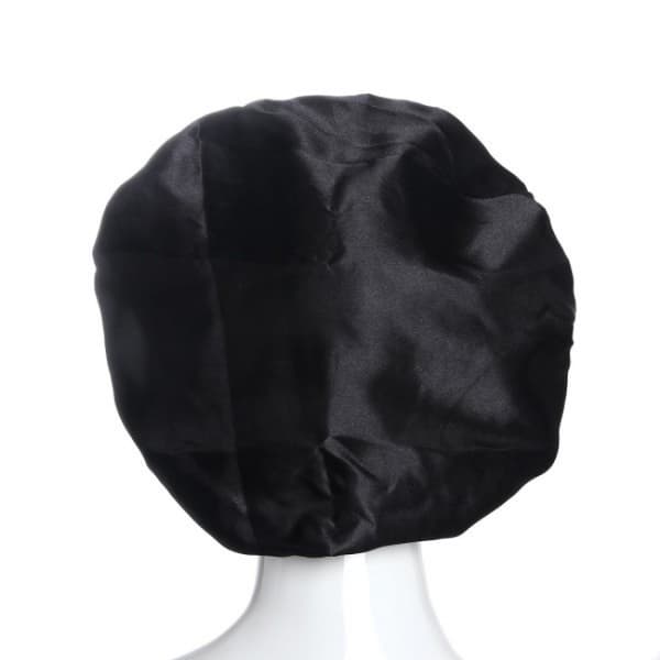 1 Nattøj - Satin Hat - Nattøj Sort One Size