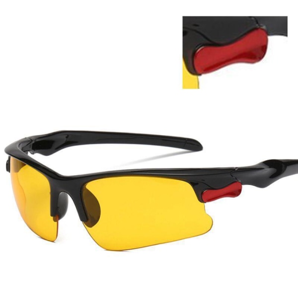Gul Sort Ramme, Anti-Dug Anti-Scratch Transparent Sikkerhed