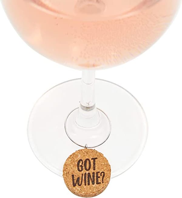 12 identifikationsmærker til vinglas, cocktails, martinis, ch