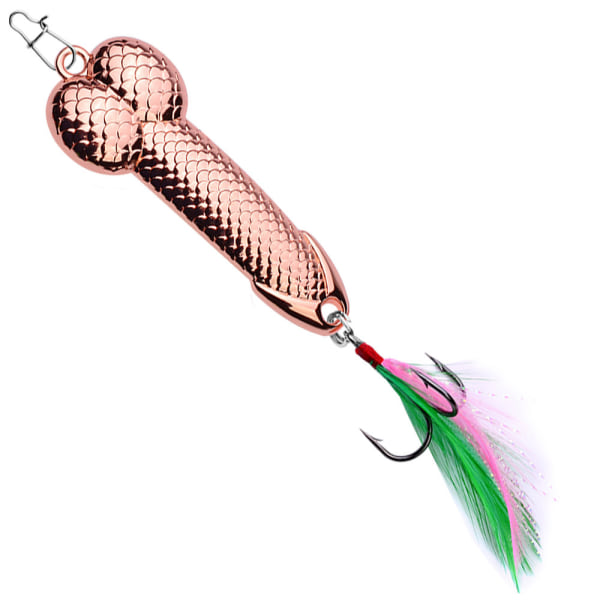 2kpl Rose Gold Hopea Metal Koukut Spinner Spoon Bait Fish Spr