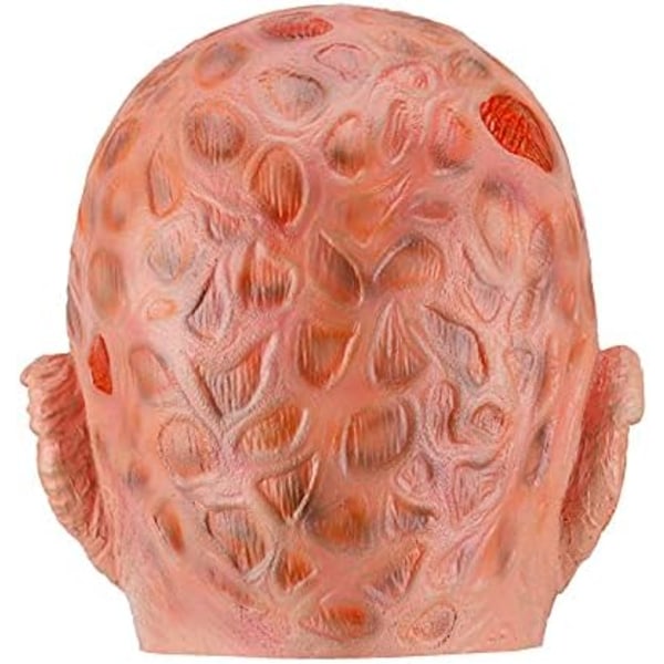 Den korte Freddie Latex Horror Maske - Mardi Gras - Karneval - Hal