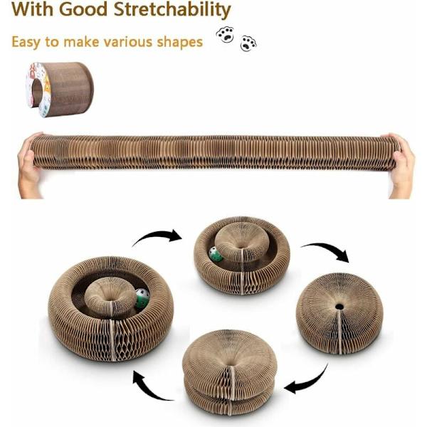 Klørestolpe med lekeball, magisk orgel klørestolpe, magisk