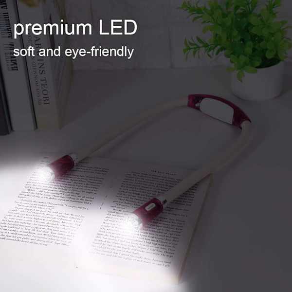 Hug Light - Fleksibel nakkehengende LED-lys justerbar sammenleggbar L