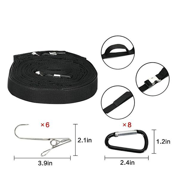 Utomhus camping hängande repset, utomhus tält förvaring hängande rep