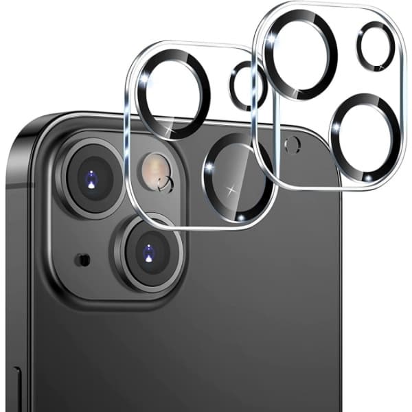 [3-pack] iPhone 15 iPhone 15 pulslinsskydd i härdat glas