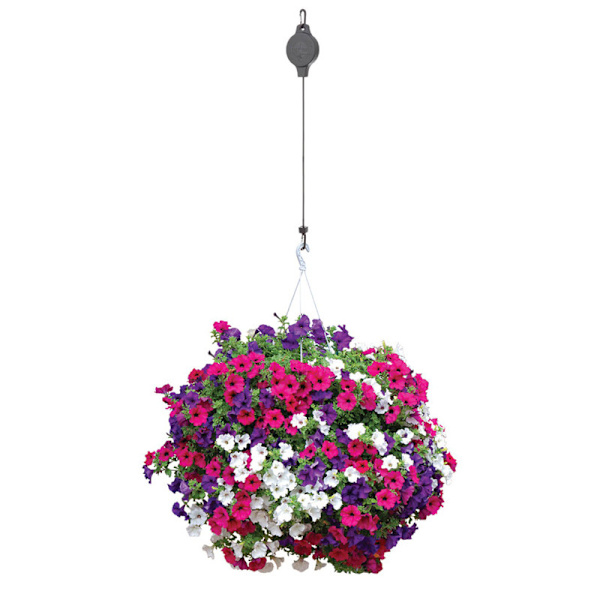 20,5*7,5*25cm, 2 stk. Justerbare planteophæng med snor