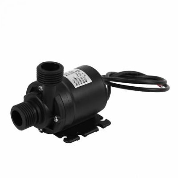 800L/H DC 24V sirkulasjonspumpe for varmt vann, solcelledrevet børsteløs motor,