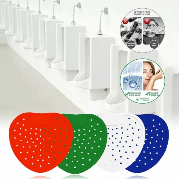 8 delar Urinal Screen, Urinal Deodorizer, Urinal Filter, Long-la