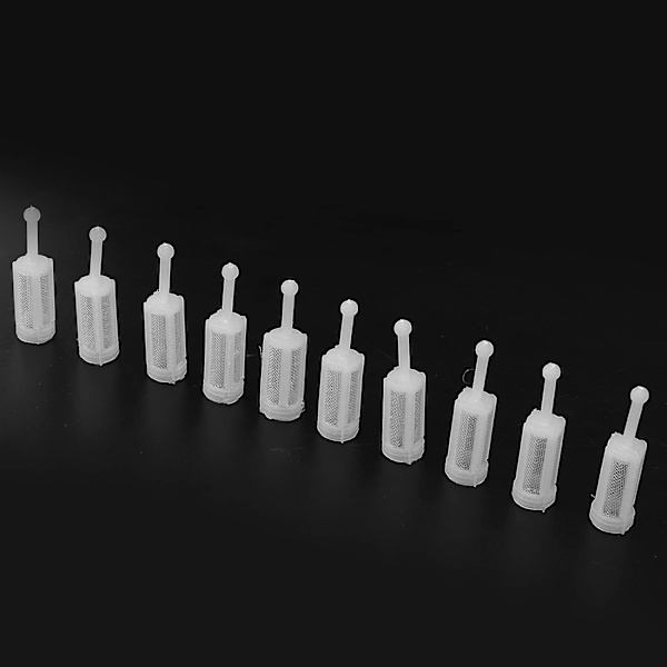 10 st spraypistolfilter nylon finmaskig bilfärgspistolfilter