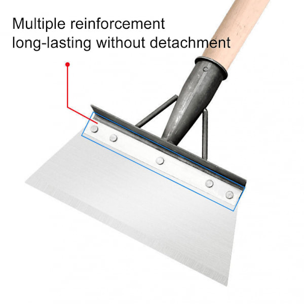 30cm Multifunksjonell Rengjøringsspade Flat Spade for Rengjøring Thic