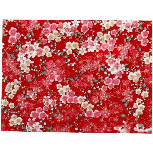150x200 cm bomullstrykt stoff i japansk stil Stoffer fra Yar