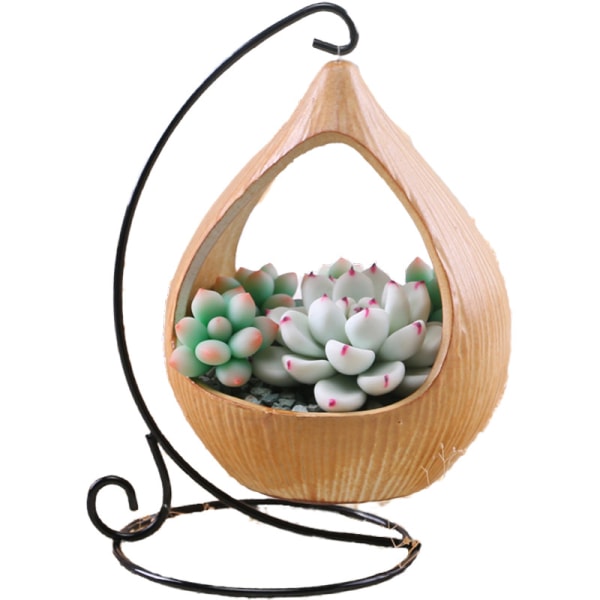 Small hanging flower pot - flower pot - indoor and outdoor use -