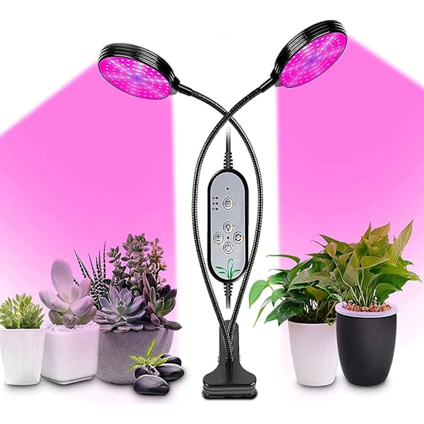 Växtlampa, 156 LED växtlampor Full Spectrum för inomhus Pl